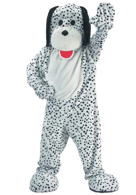 Dalmatian mascot suit